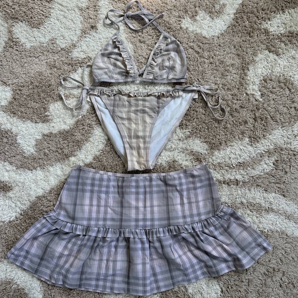Burberry Bikini with Skirt